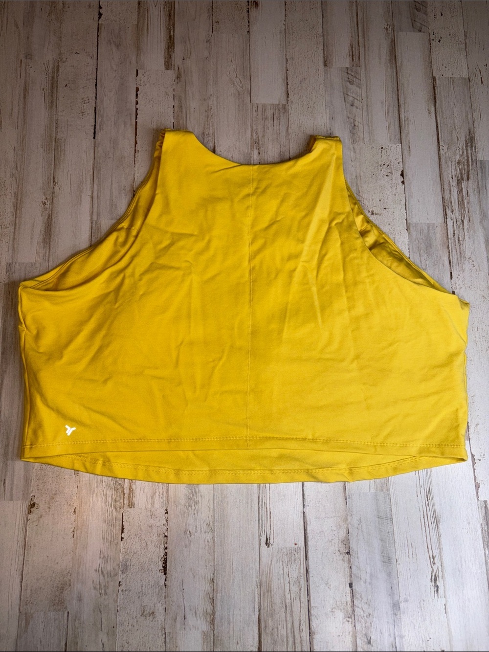 Old Navy Active PowerChill Light Support Yellow Cropped Sports Bra Plus Size 4X - Picture 8 of 15